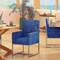 Manhattan Comfort Element Dining Armchair in Blue DC029-BL - alternate 4